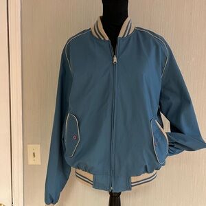 Women's Blue Bomber Jacket